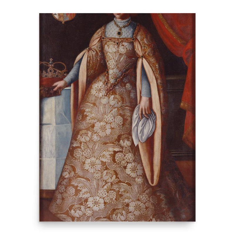 Germaine of Foix poster print, in size 18x24 inches.