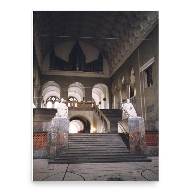 German Bestelmeyer poster print, in size 18x24 inches.