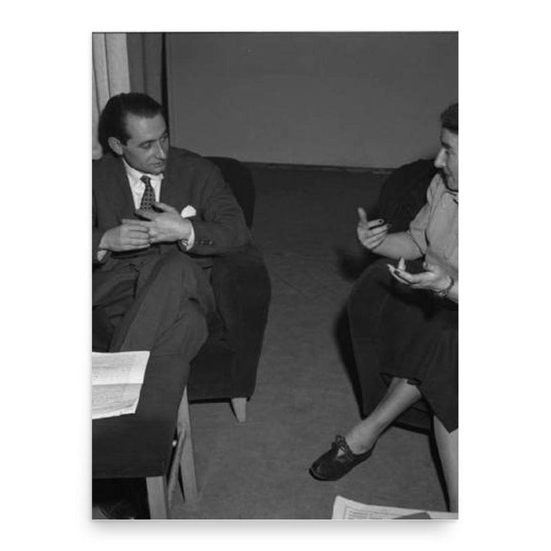 Germana Marucelli poster print, in size 18x24 inches.