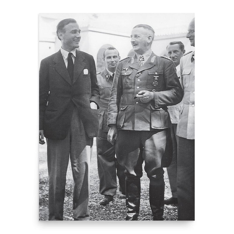 Gero von Schulze-Gaevernitz poster print, in size 18x24 inches.