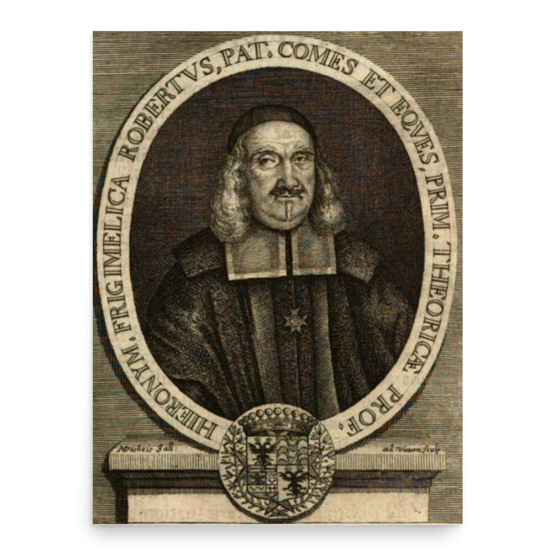 Gerolamo Frigimelica Roberti poster print, in size 18x24 inches.