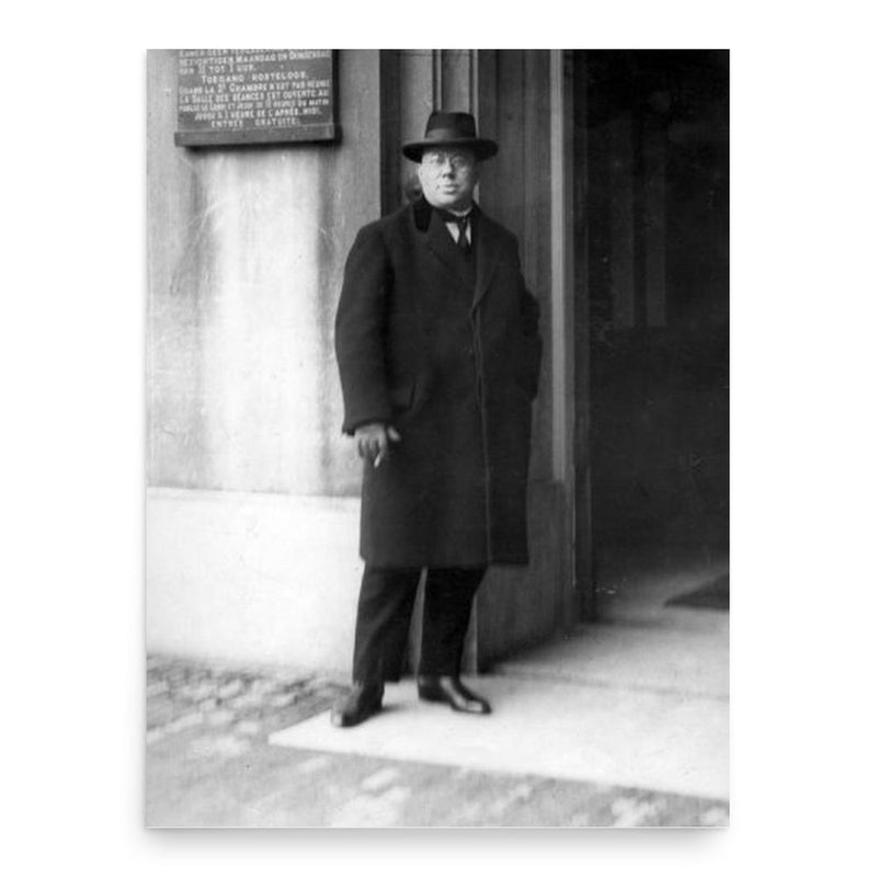 Gerrit Hendrik Kersten poster print, in size 18x24 inches.