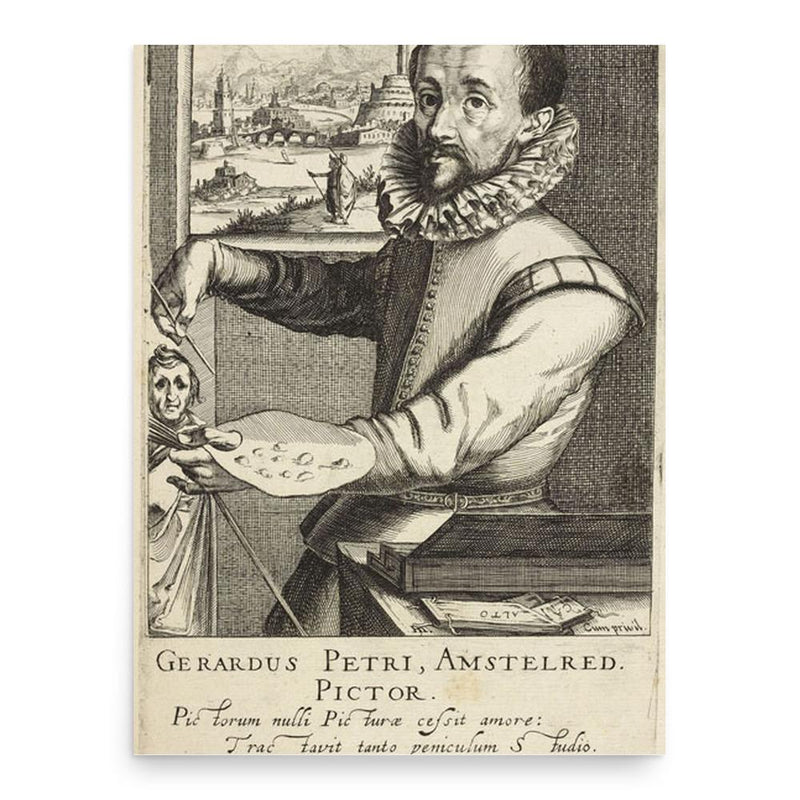 Gerrit Pietersz Sweelink poster print, in size 18x24 inches.