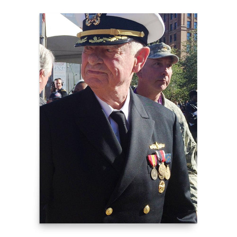 Gerry Lenfest poster print, in size 18x24 inches.