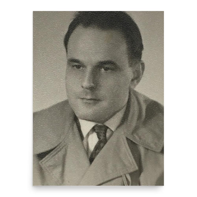 Gert Ledig poster print, in size 18x24 inches.