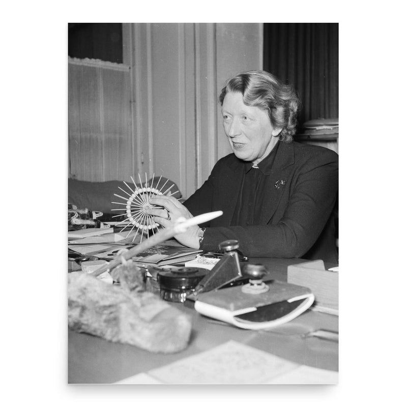 Gertie Wandel poster print, in size 18x24 inches.