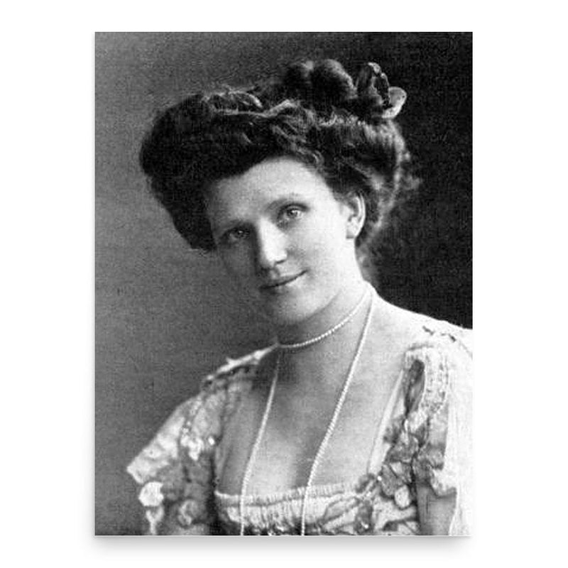 Gertrud de Lalsky poster print, in size 18x24 inches.