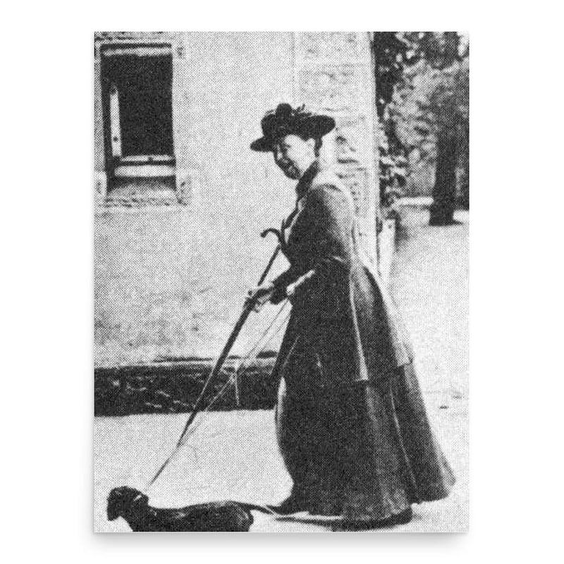 Gertrud von Hindenburg poster print, in size 18x24 inches.