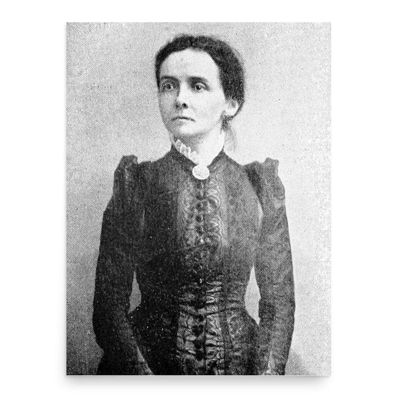 Gertrude Bloede poster print, in size 18x24 inches.