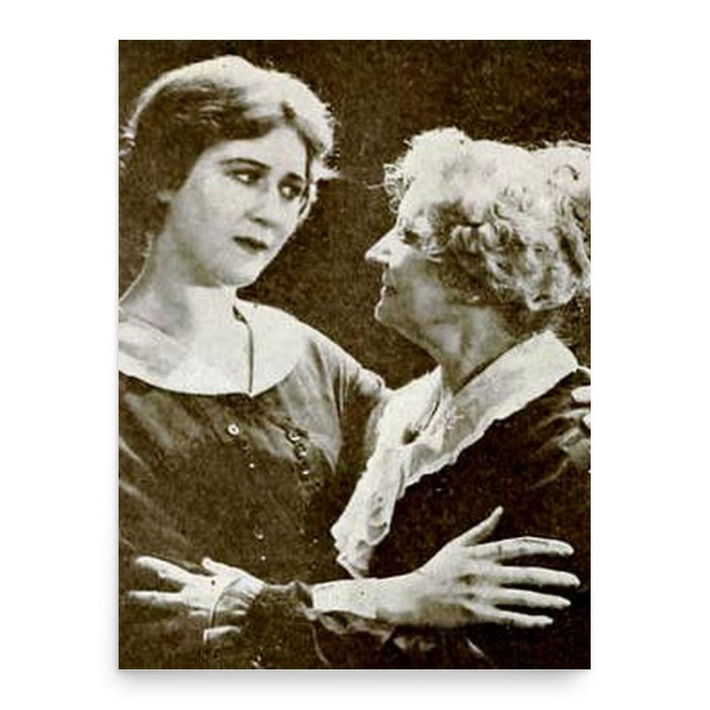 Gertrude Claire poster print, in size 18x24 inches.