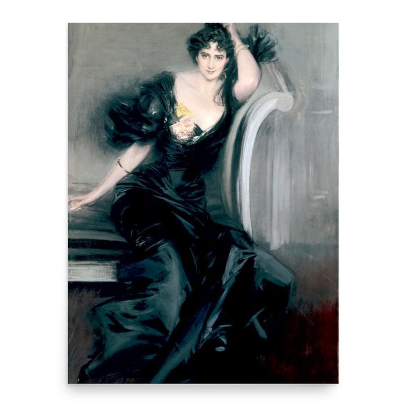 Gertrude Elizabeth Blood poster print, in size 18x24 inches.