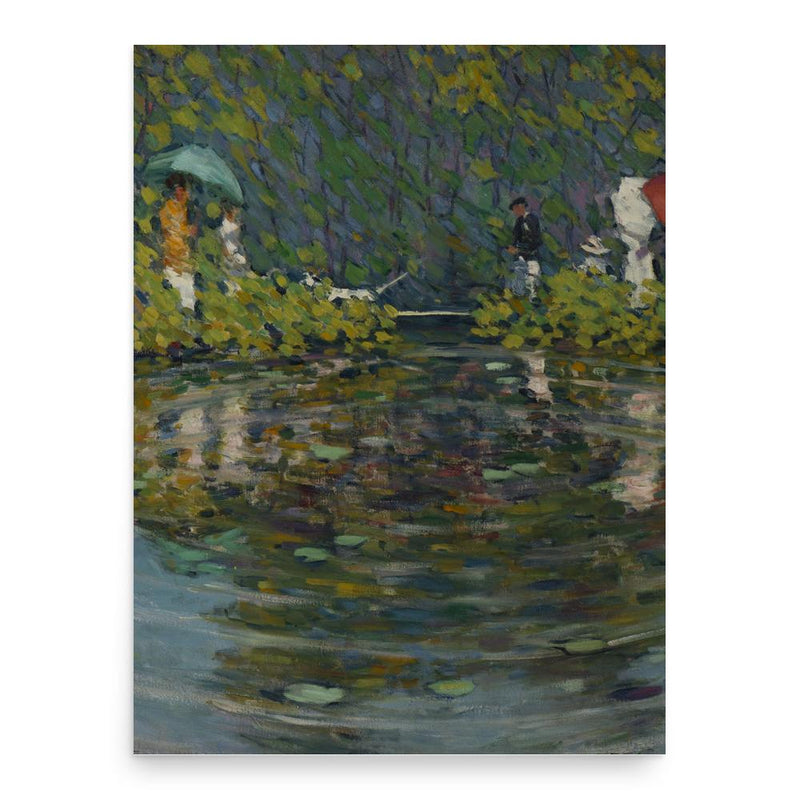 Gertrude Fiske poster print, in size 18x24 inches.