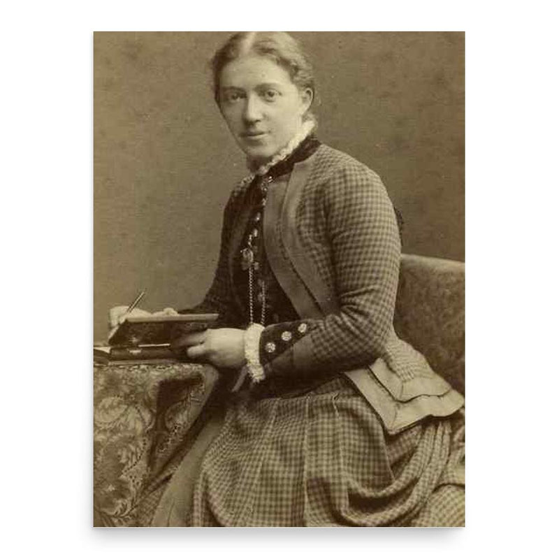 Gertrude Guillaume-Schack poster print, in size 18x24 inches.