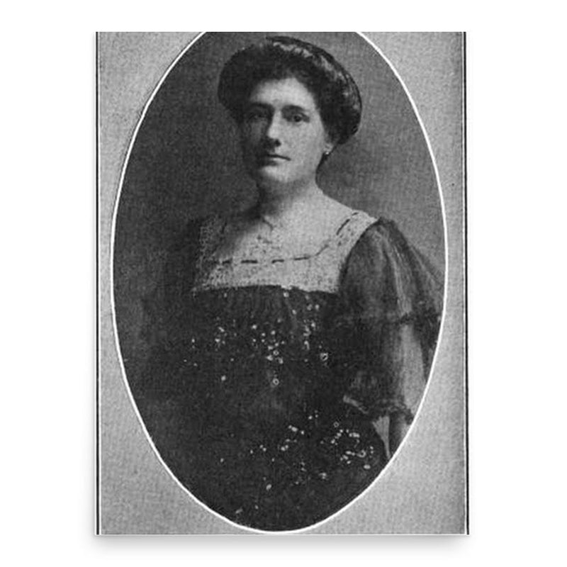 Gertrude Minnie Robins poster print, in size 18x24 inches.