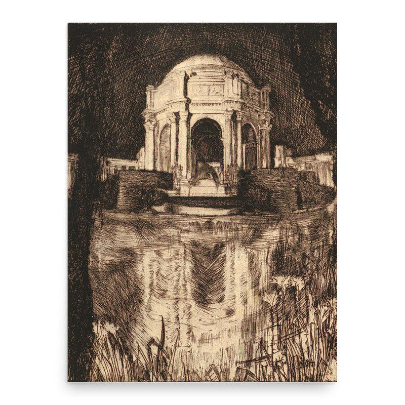 Gertrude Partington Albright poster print, in size 18x24 inches.