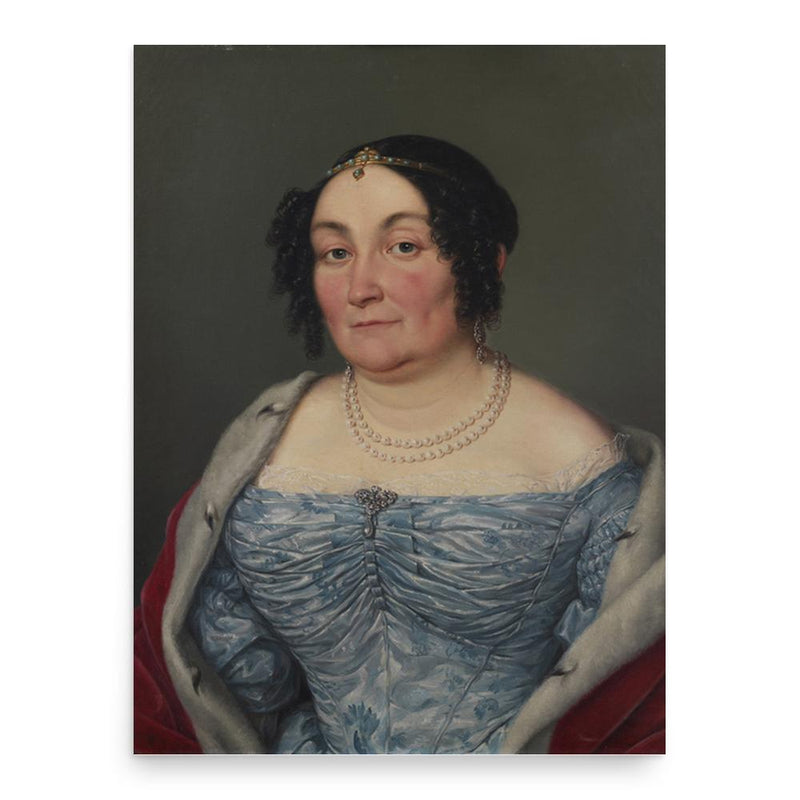 Gertrude von Hanau poster print, in size 18x24 inches.