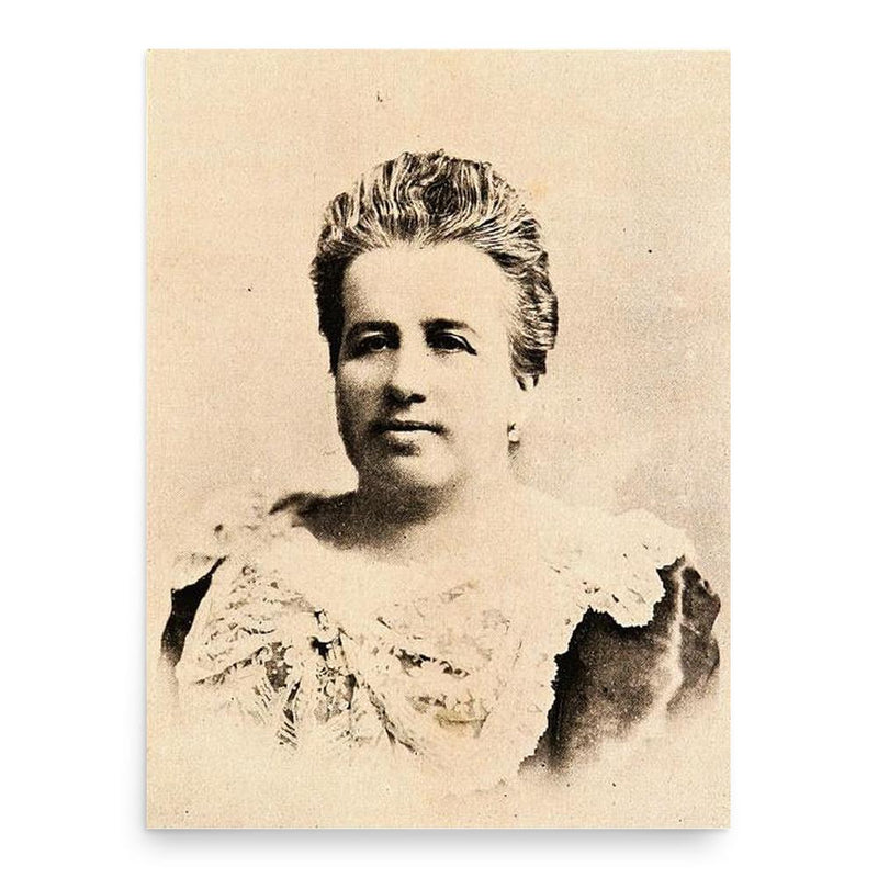 Gertrudis Echenique poster print, in size 18x24 inches.