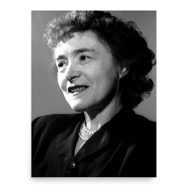 Gerty Cori poster print, in size 18x24 inches.