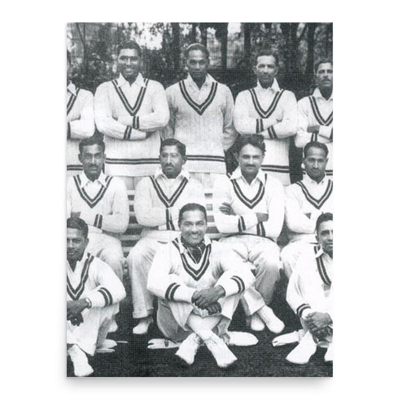 Ghanshyamsinhji Daulatsinhji Jhala poster print, in size 18x24 inches.