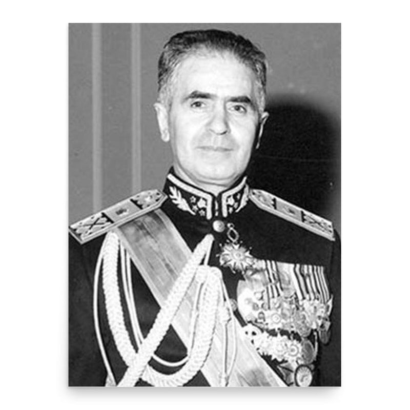 Gholam Ali Oveissi poster print, in size 18x24 inches.