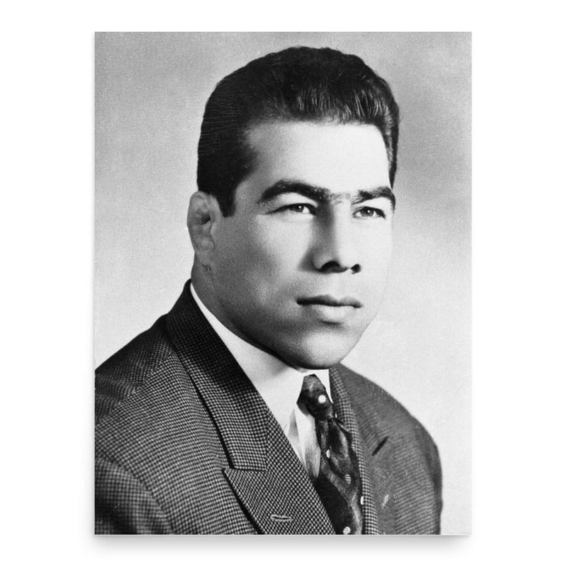 Gholamreza Takhti poster print, in size 18x24 inches.