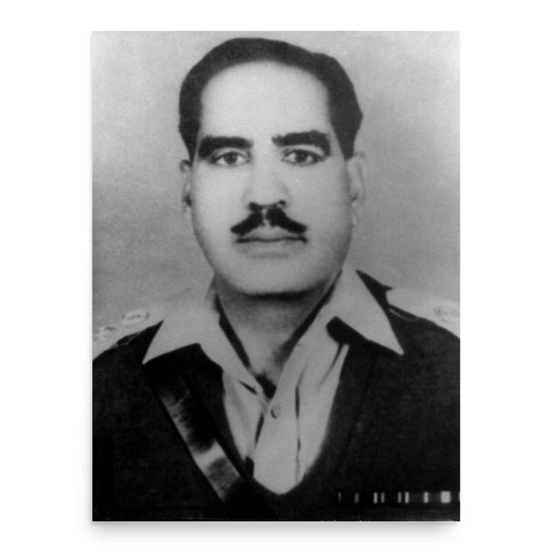 Ghulam Hussain Chaudry poster print, in size 18x24 inches.