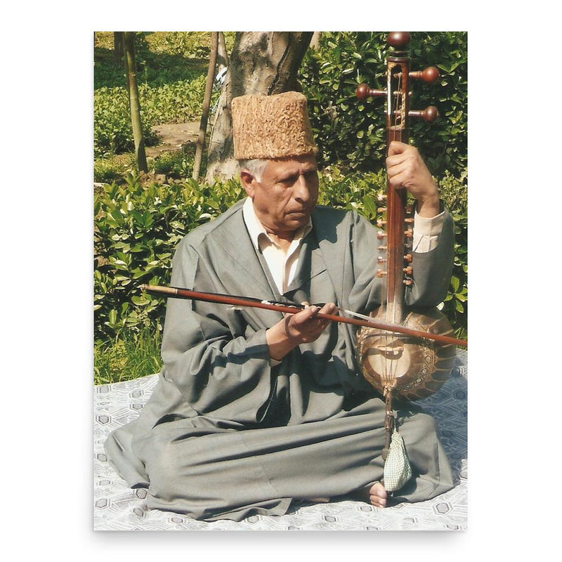 Ghulam Mohammad Saznawaz poster print, in size 18x24 inches.