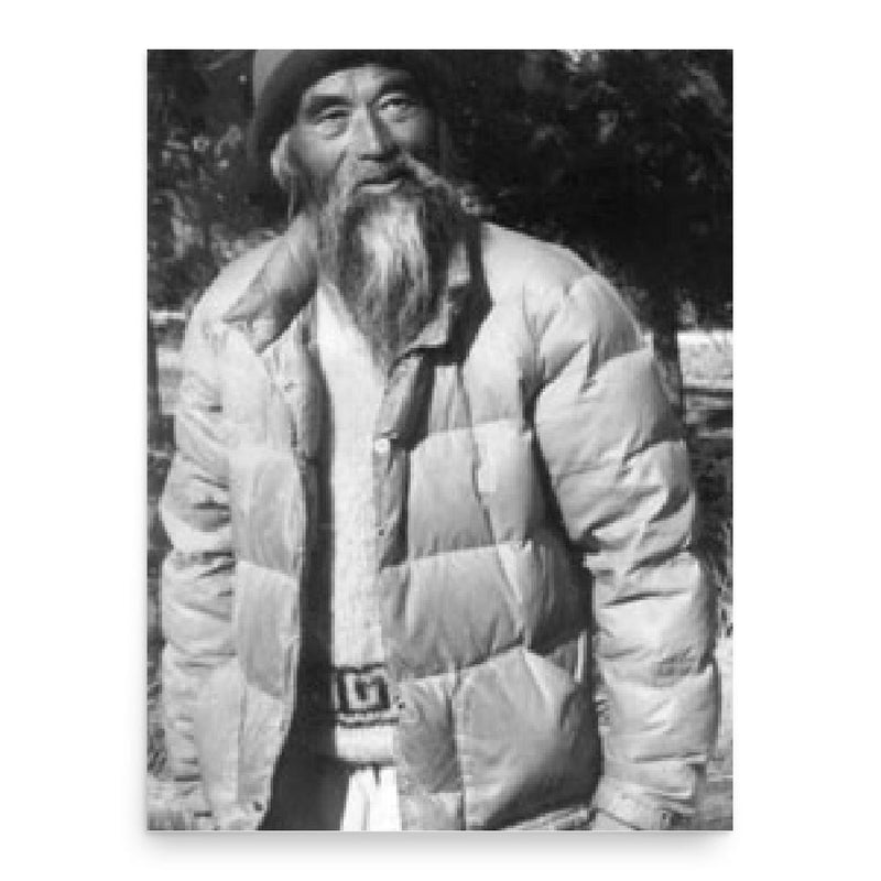 Gia-Fu Feng poster print, in size 18x24 inches.