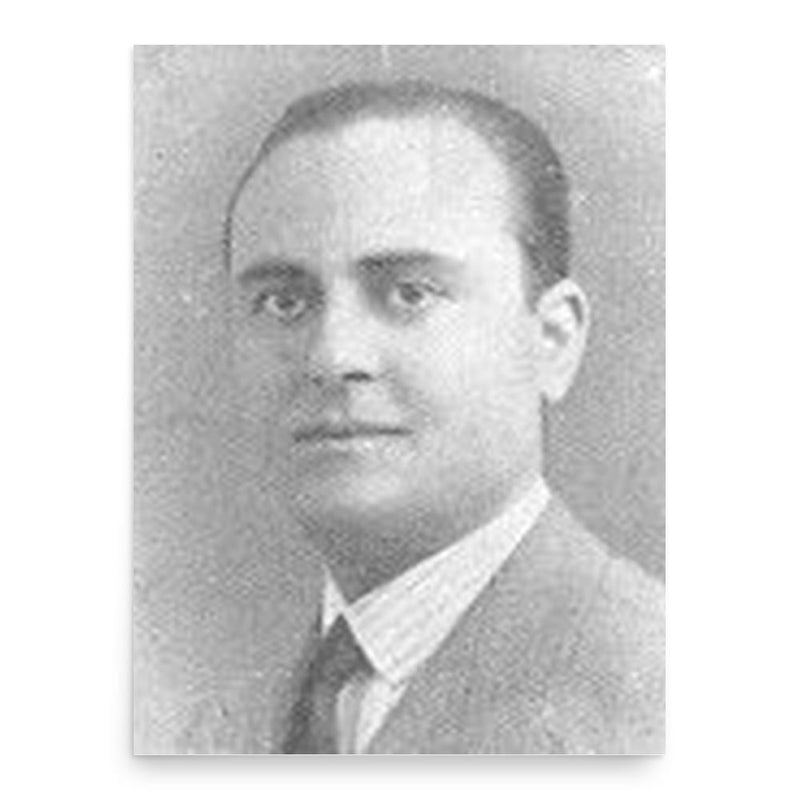 Giacinto Artale poster print, in size 18x24 inches.