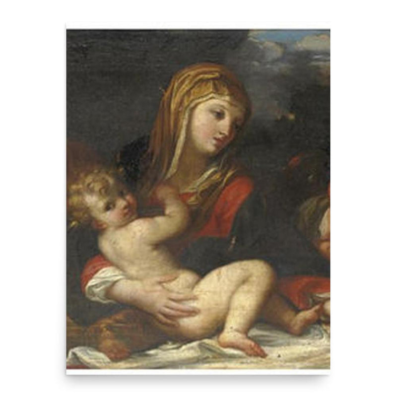 Giacinto Calandrucci poster print, in size 18x24 inches.