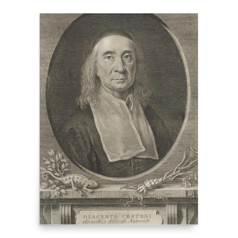 Giacinto Cestoni poster print, in size 18x24 inches.