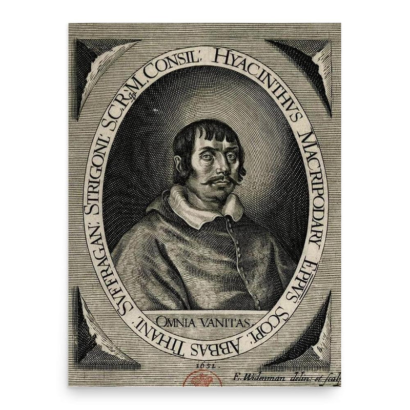 Giacinto Macripodari poster print, in size 18x24 inches.