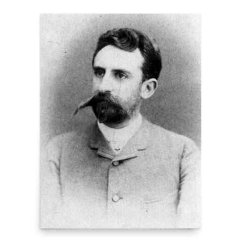 Giacinto Morera poster print, in size 18x24 inches.