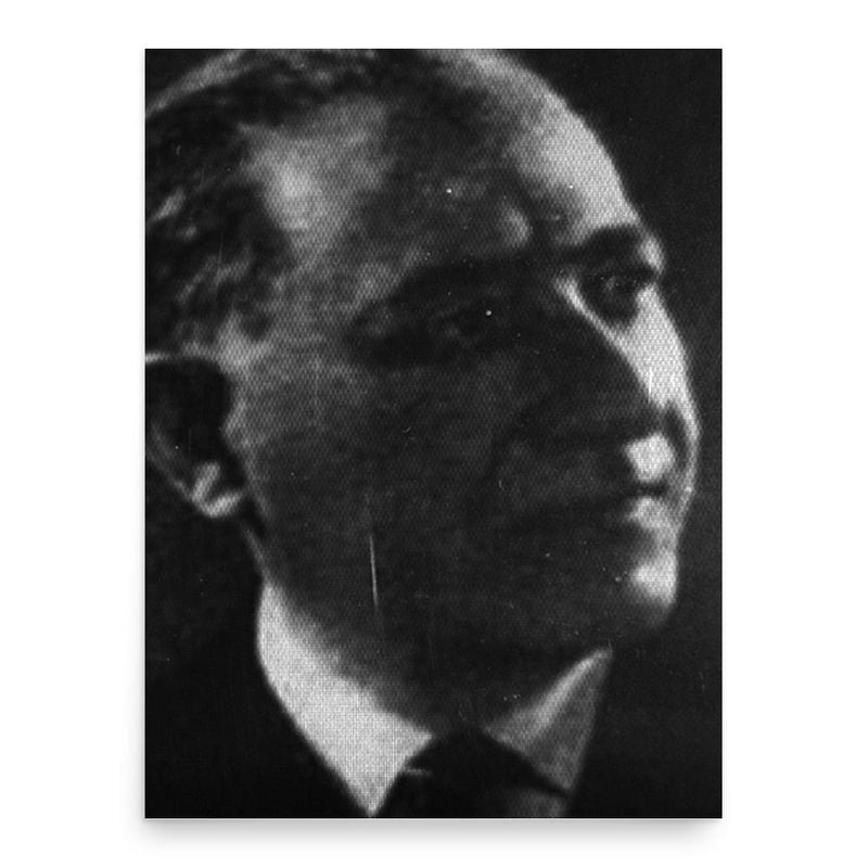 Giacomo Almirante poster print, in size 18x24 inches.