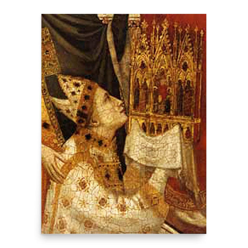 Giacomo Gaetani Stefaneschi poster print, in size 18x24 inches.