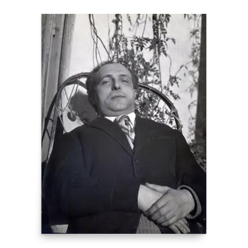 Giacomo Gaglione poster print, in size 18x24 inches.