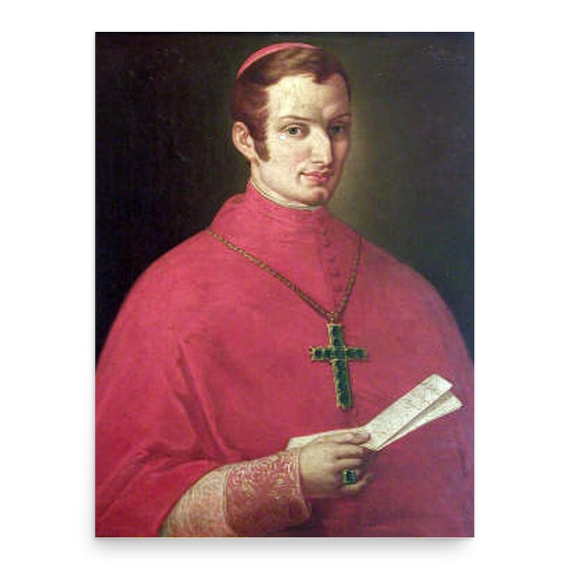 Giacomo Luigi Brignole poster print, in size 18x24 inches.