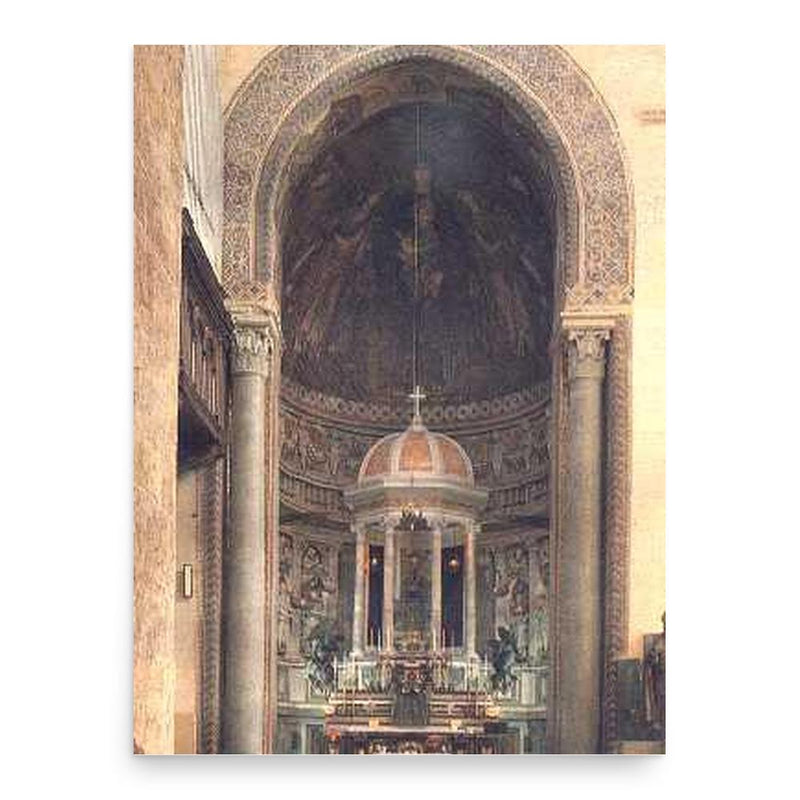 Giacomo del Duca poster print, in size 18x24 inches.