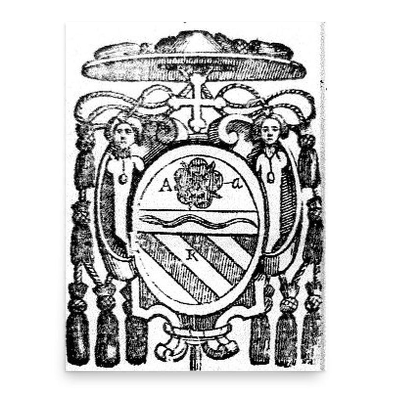 Giambattista Orsini poster print, in size 18x24 inches.