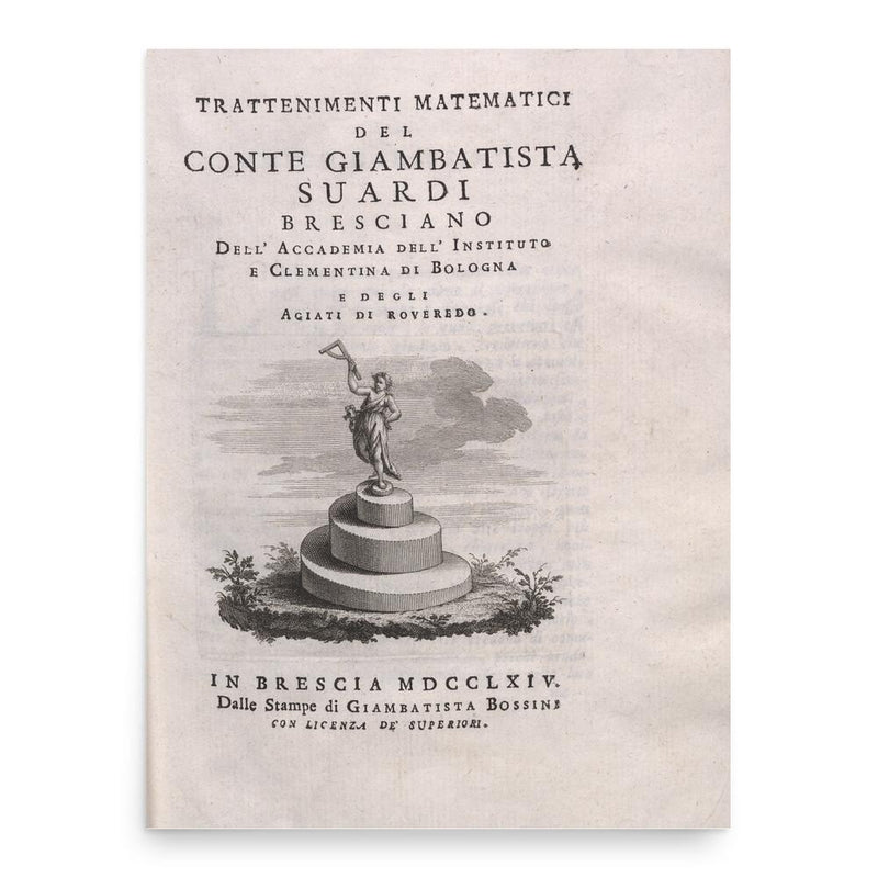 Giambattista Suardi poster print, in size 18x24 inches.