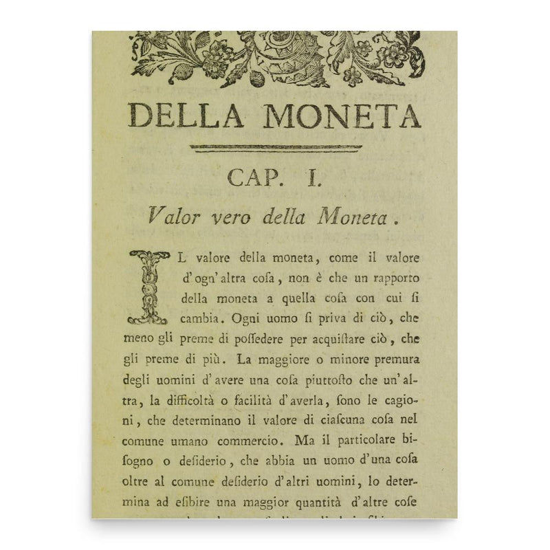 Giambattista Vasco poster print, in size 18x24 inches.