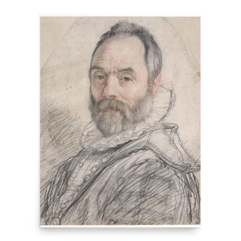 Giambologna poster print, in size 18x24 inches.