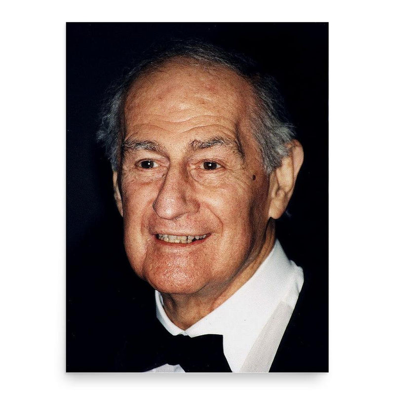 Gian Carlo Menotti poster print, in size 18x24 inches.