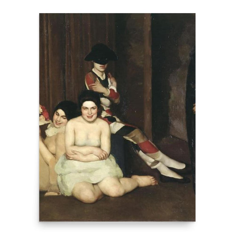 Gian Emilio Malerba poster print, in size 18x24 inches.