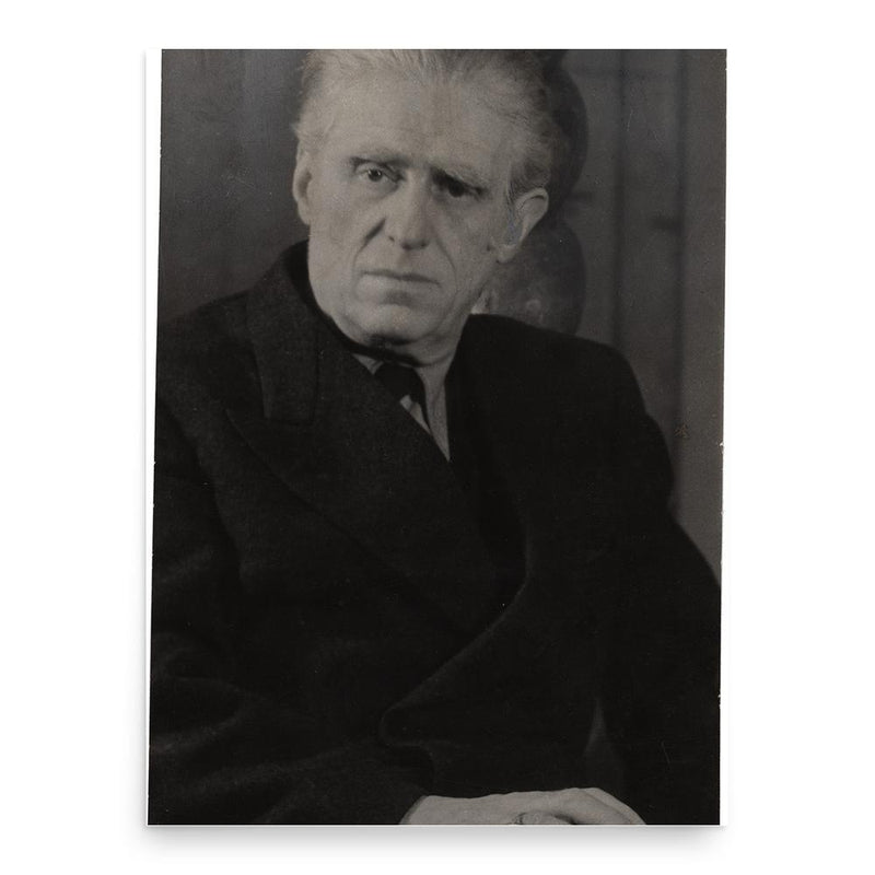 Gian Francesco Malipiero poster print, in size 18x24 inches.