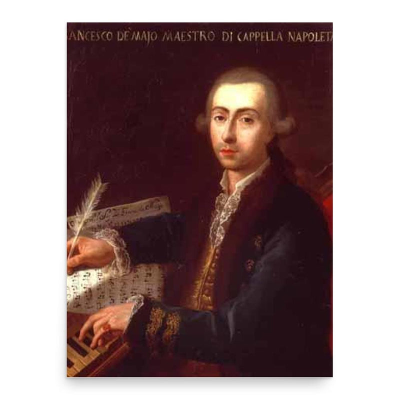 Gian Francesco de Majo poster print, in size 18x24 inches.