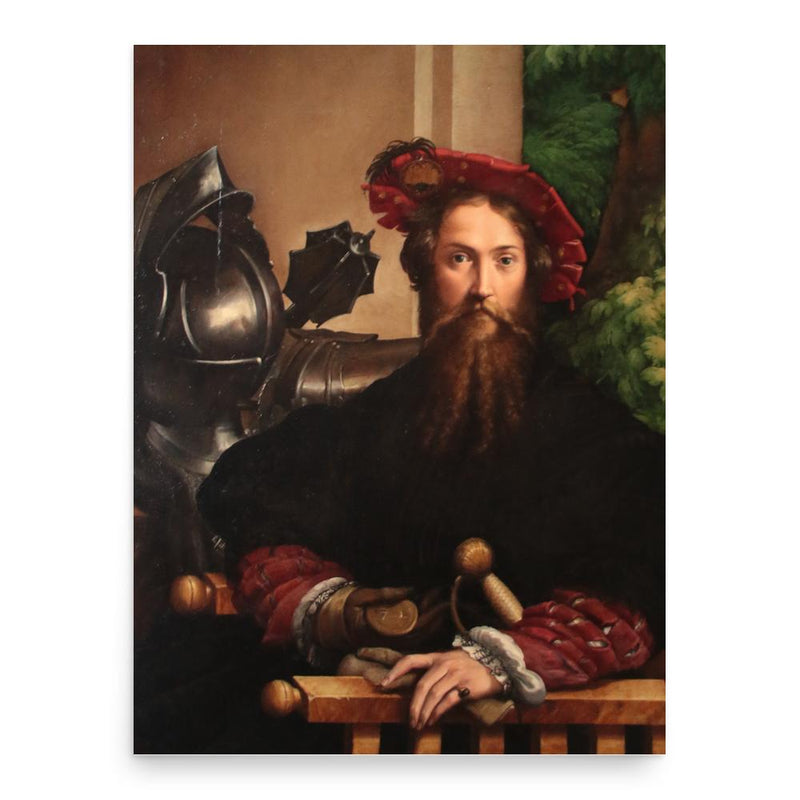 Gian Galeazzo Sanvitale poster print, in size 18x24 inches.
