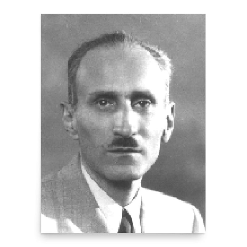 Gian Giacomo Gallarati Scotti poster print, in size 18x24 inches.