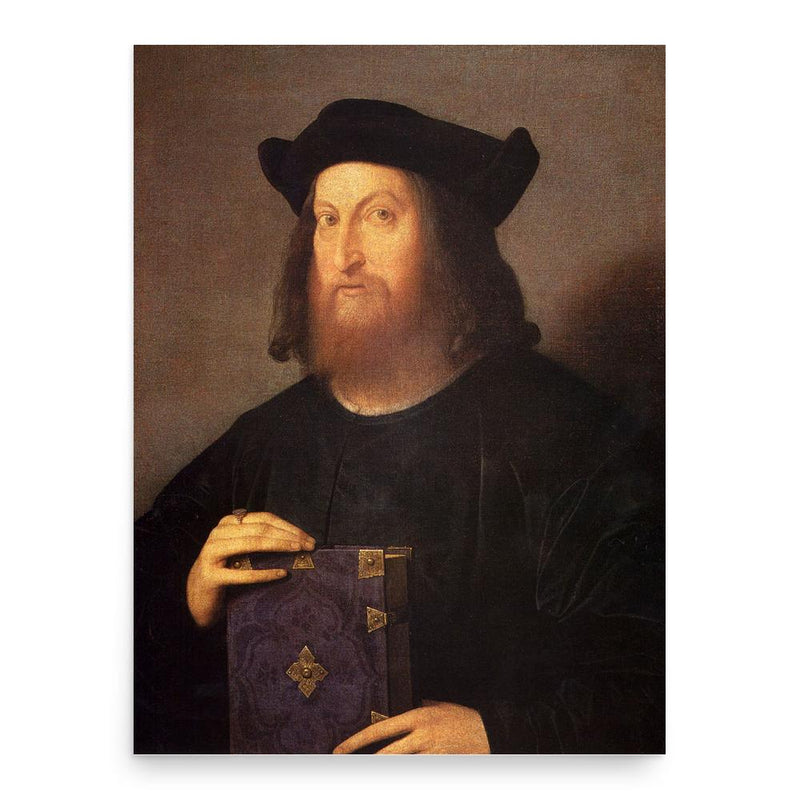 Gian Giorgio Trissino poster print, in size 18x24 inches.