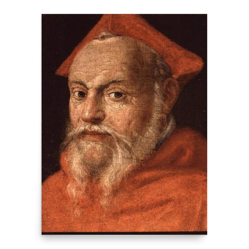 Gian Girolamo Albani poster print, in size 18x24 inches.